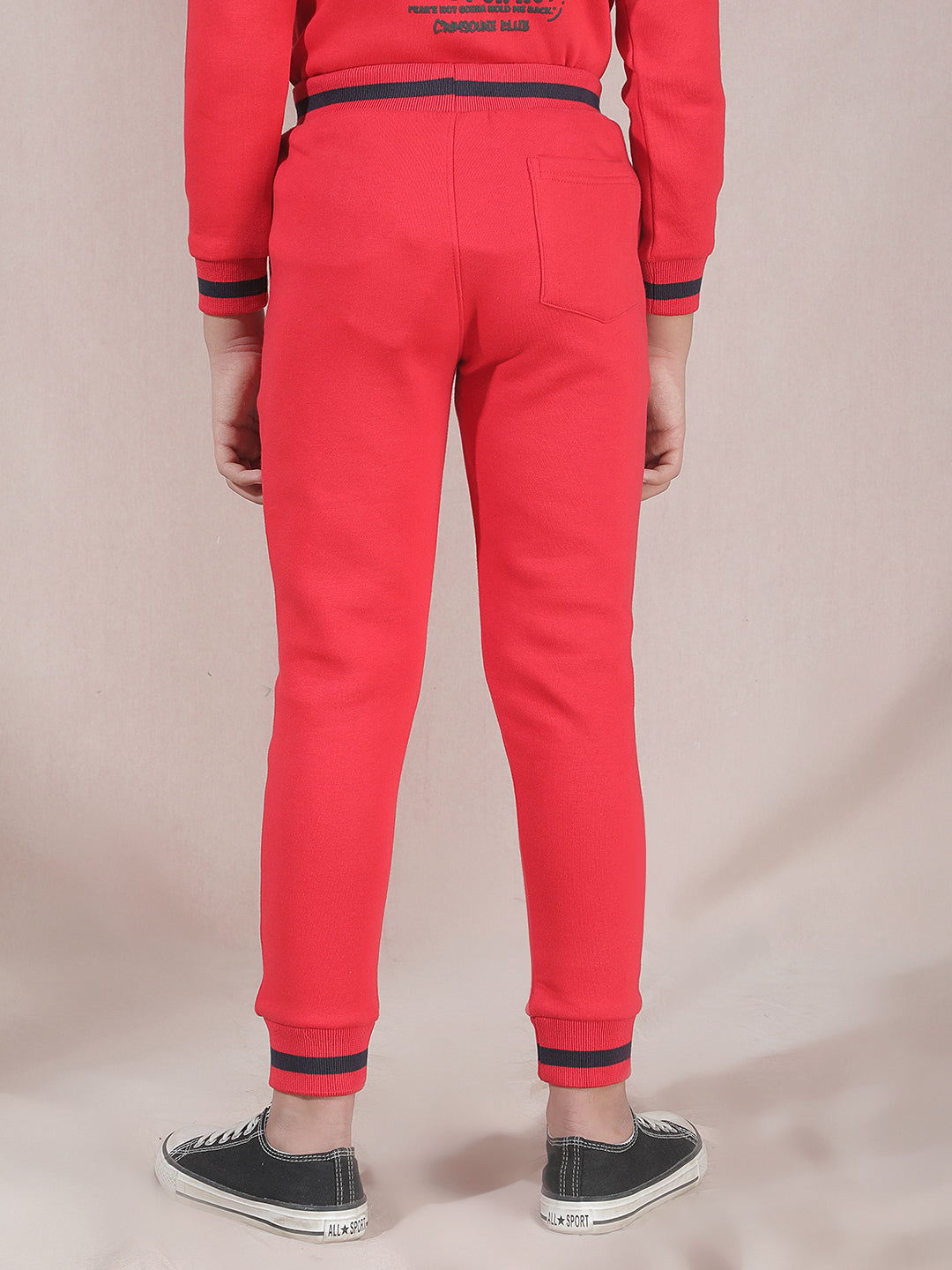 Cool Vibes Red Joggers