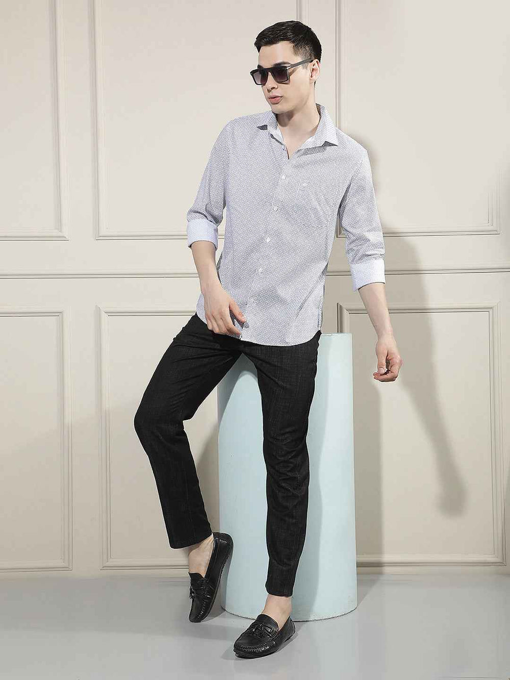 Black Modern Style Trousers