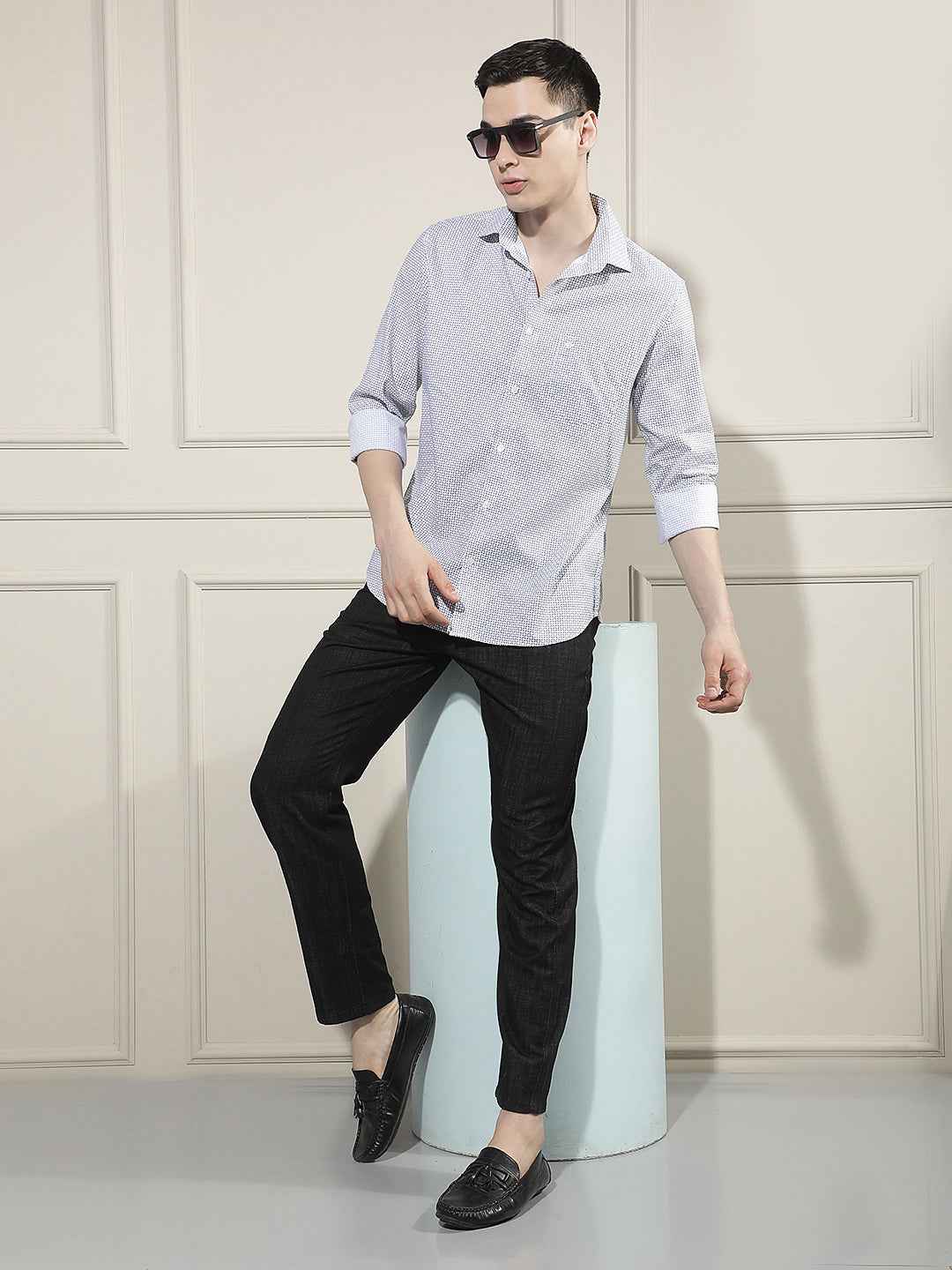Black Modern Style Trousers