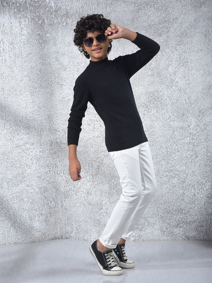 Chill Icon Black Sweater