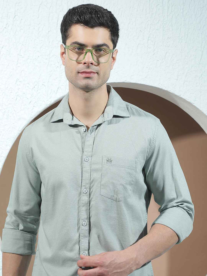 Green Everyday Casual Shirt
