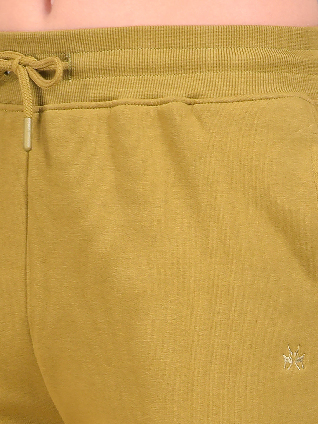 Comfy Olive Fleece Joggers