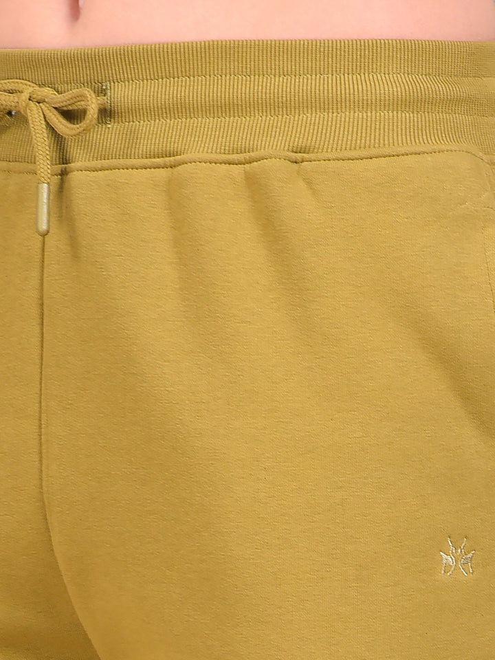 Comfy Olive Fleece Joggers