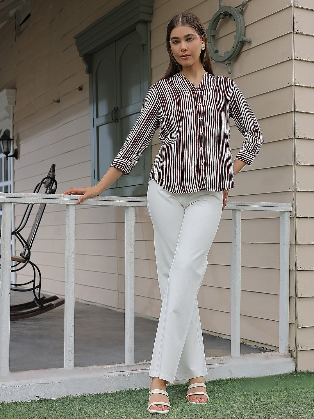 Minimalist Chalk White Straight Treggings
