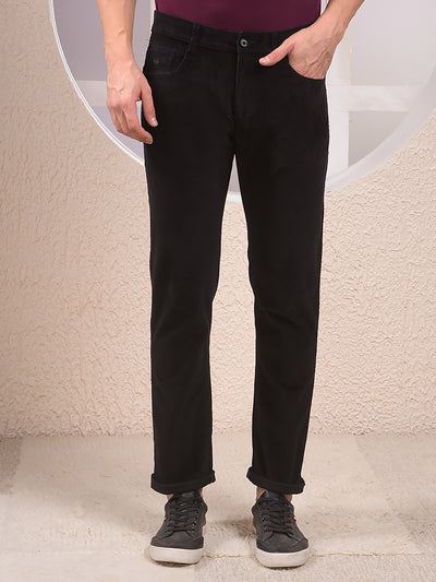 Black Corduroy Trousers