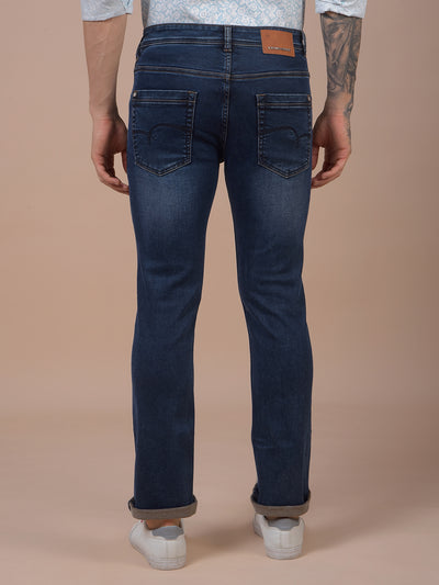 Blue Straight Jeans