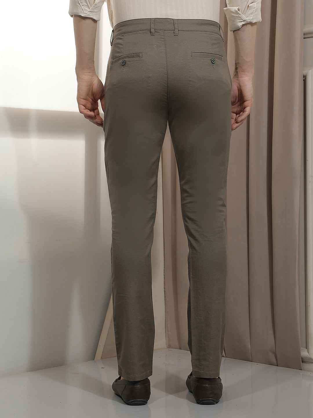 Earthy Olive Everyday Trousers