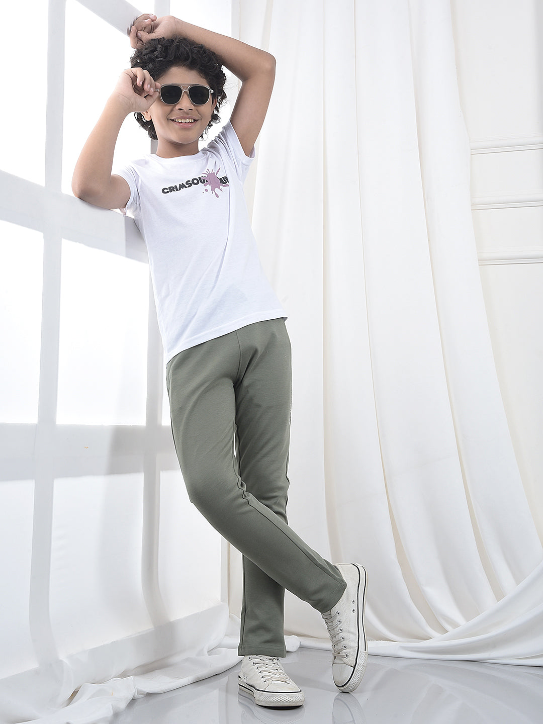 Pure Flow Olive Fit Trackpants