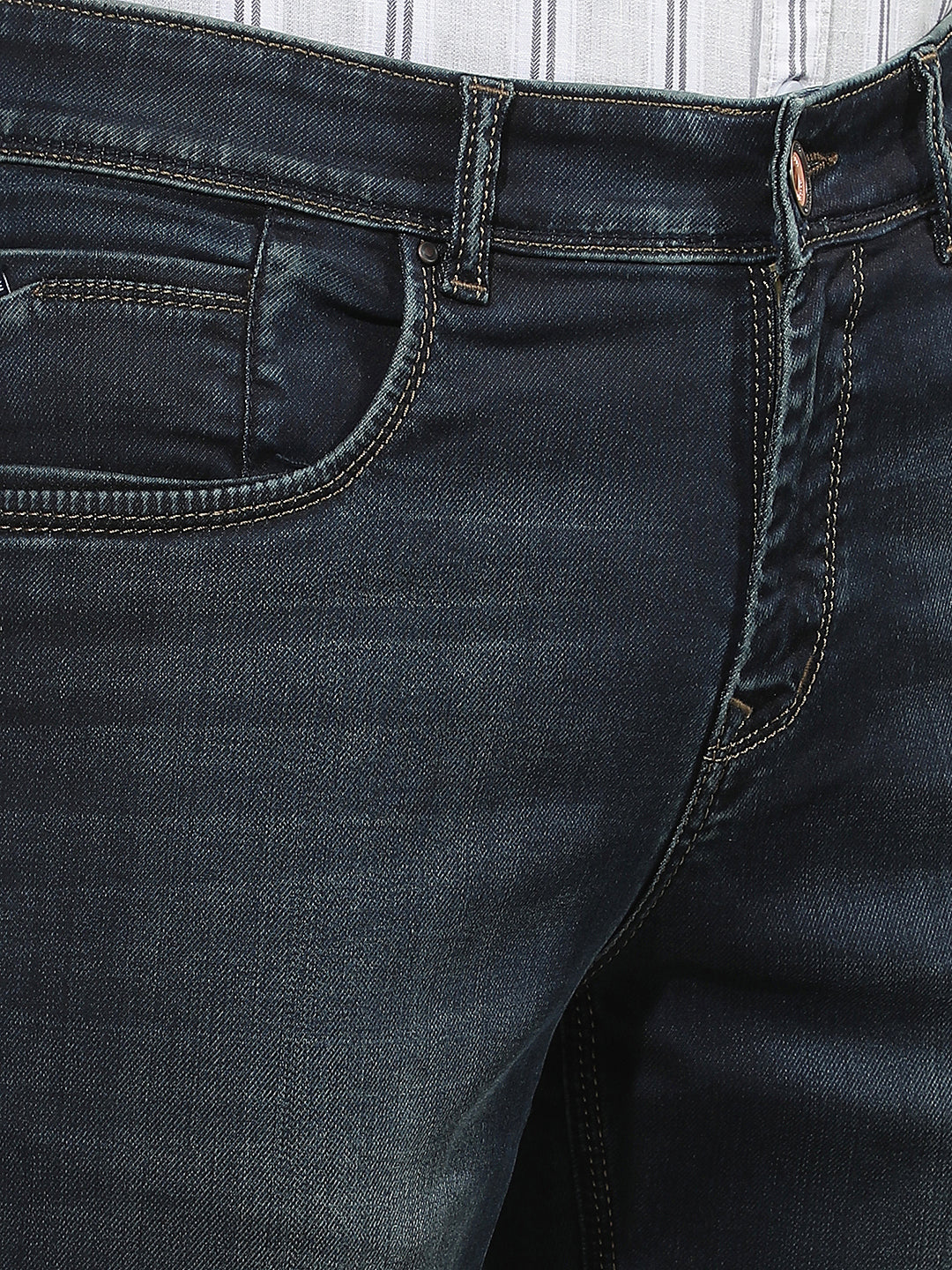 Urban Sapphire Blue Straight Jeans