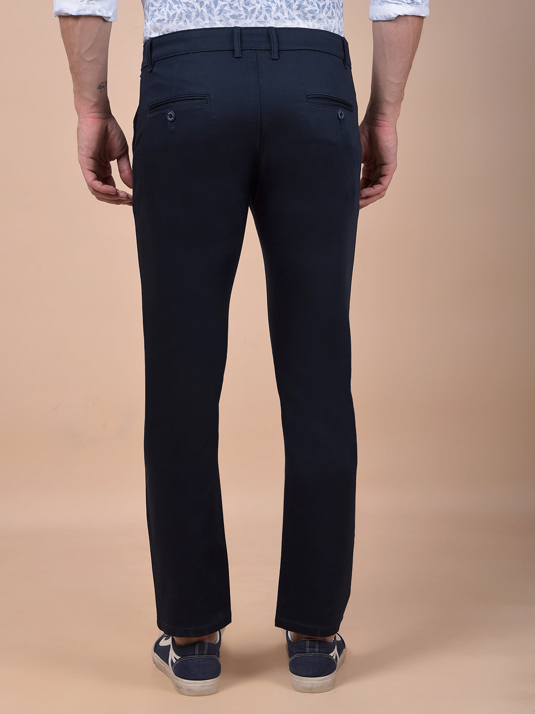Classique Navy Blue Trousers
