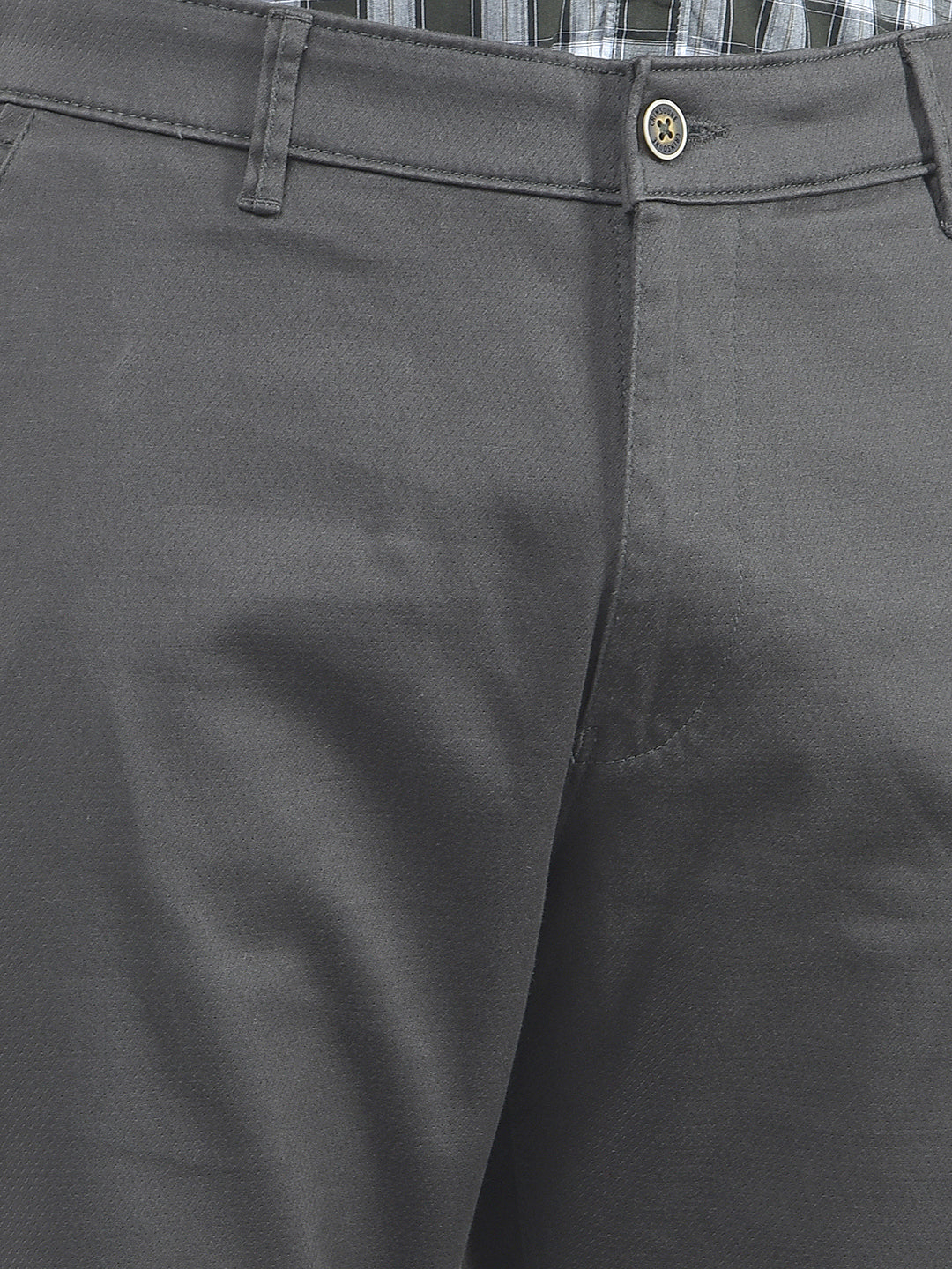 Olive Dobby Trousers