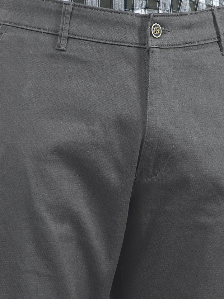 Olive Dobby Trousers