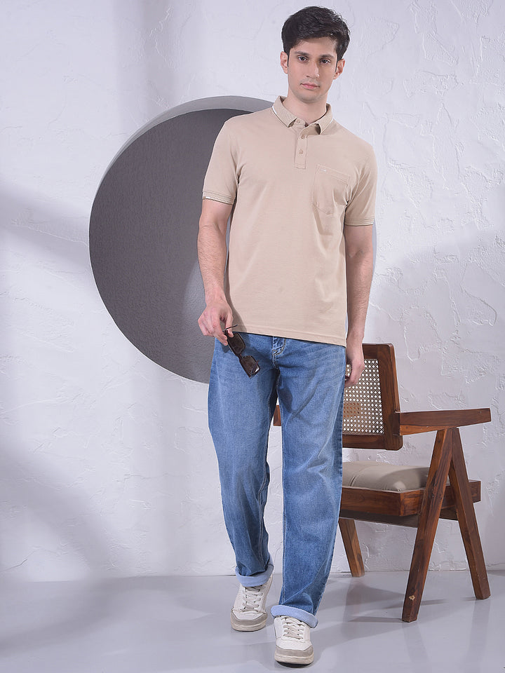 Vintage Blue Straight-Leg Jeans