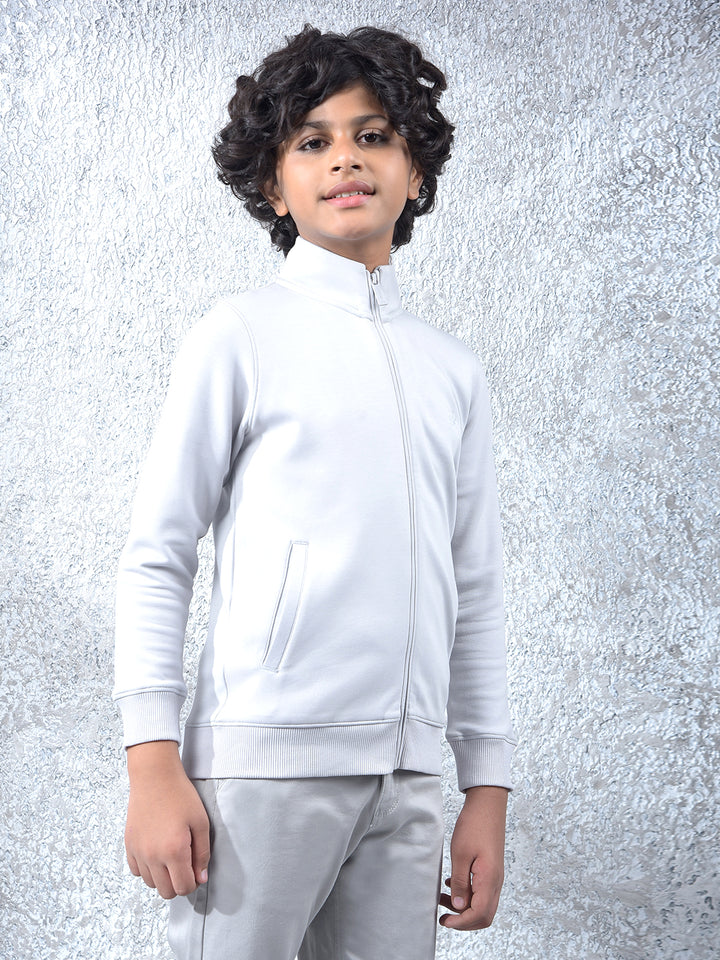 Casual Grey Sweatshirt