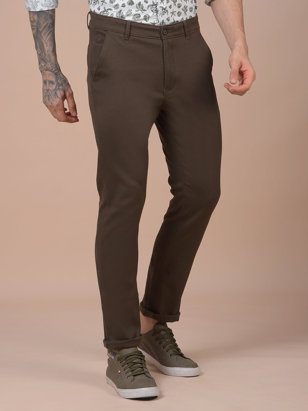 Vivid Brown Trousers