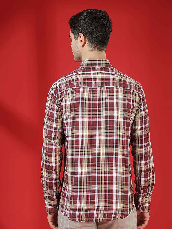 DashBrown Checked Shirt