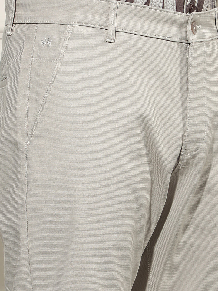 Modern Dune Khaki Straight Trousers