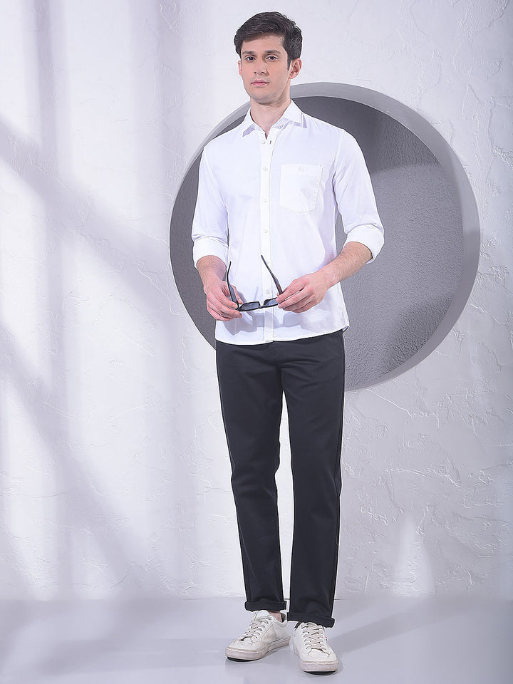 White 100% Cotton Shirt