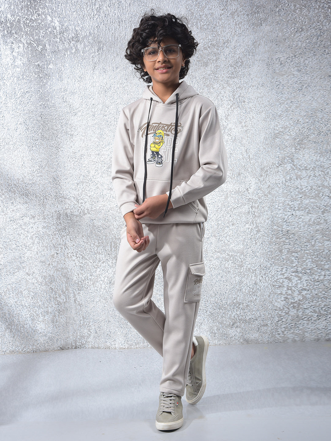 Lightweight Beige Trackpants