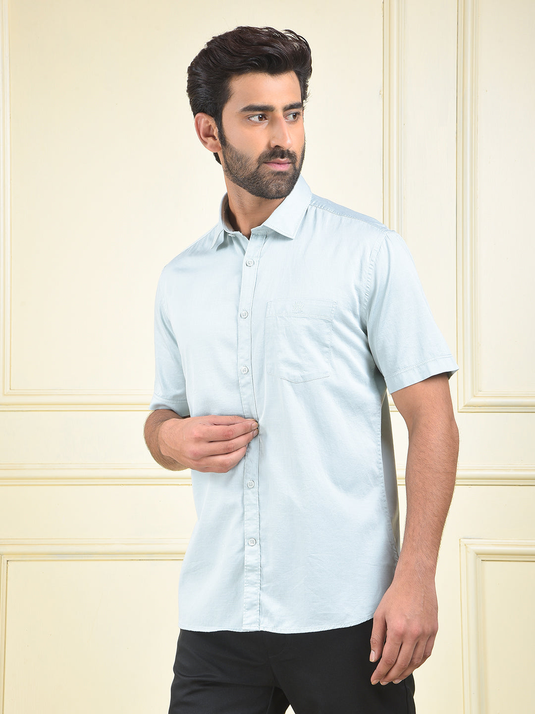 Modern Classic Green Shirt