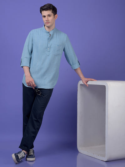 Refined Navy blue Trousers