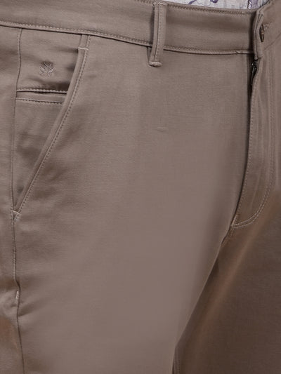 Urban Straight Brown Trousers