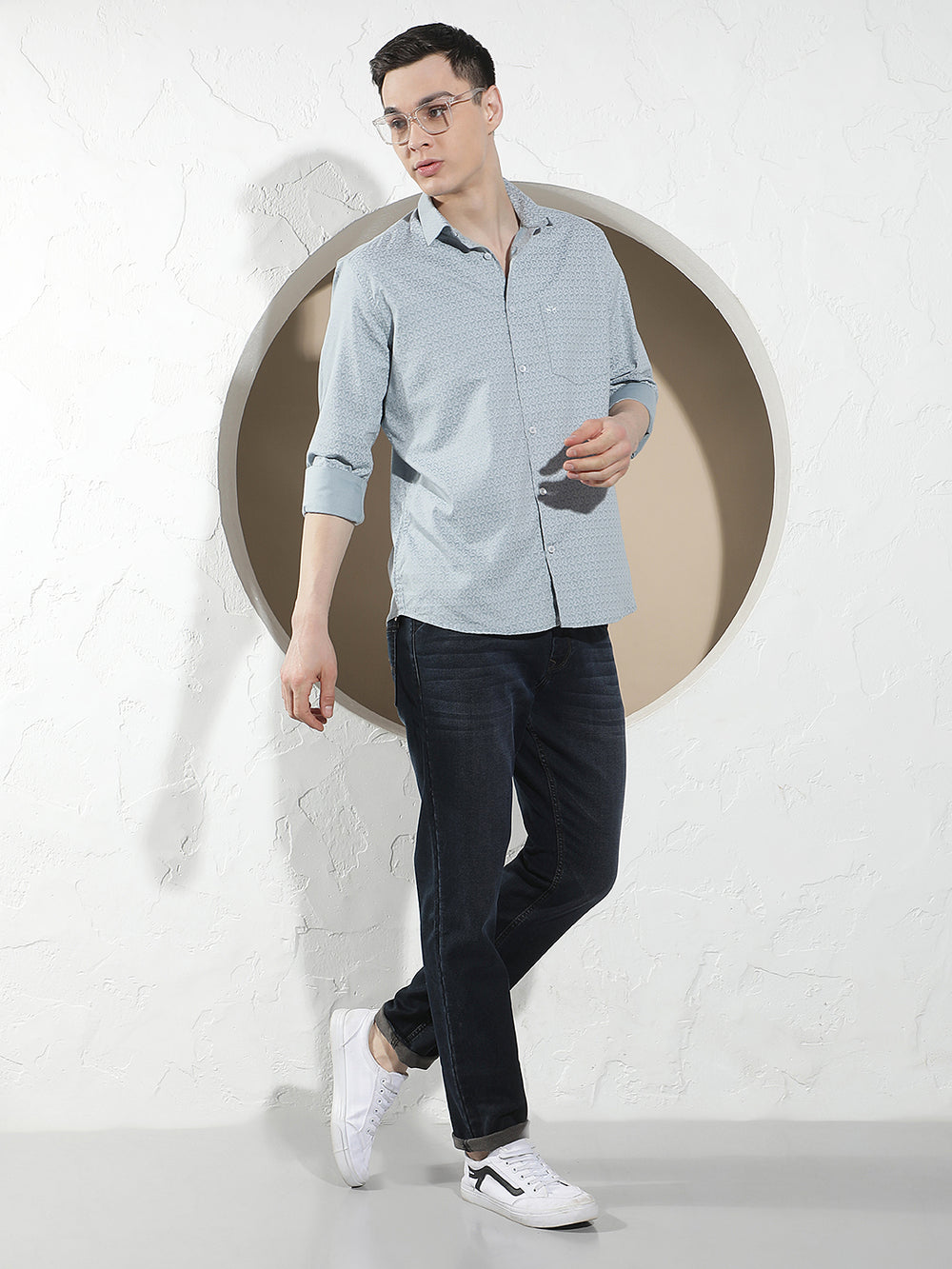 Contemporary Midnight Navy Navy Blue Jeans
