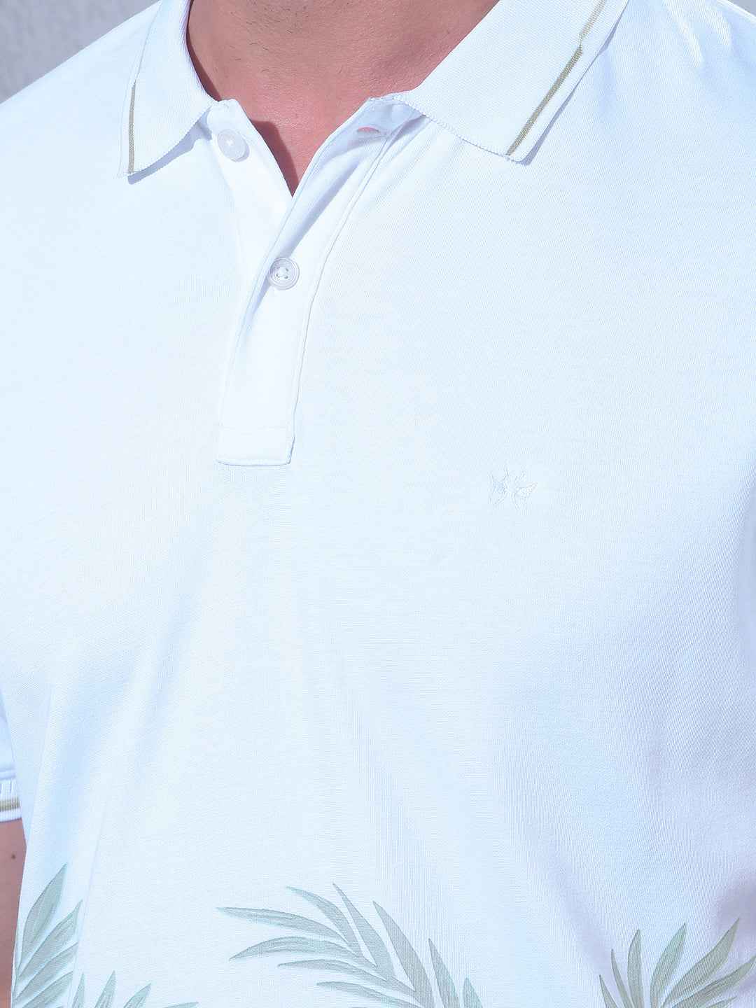 Green Floral Print T-Shirt