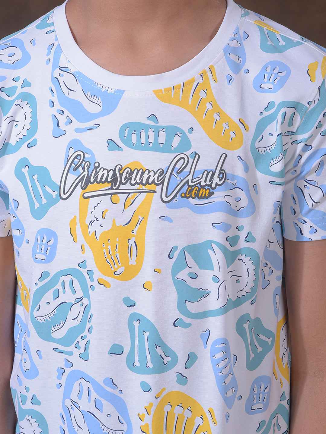 Multi-Color Printed T-Shirt