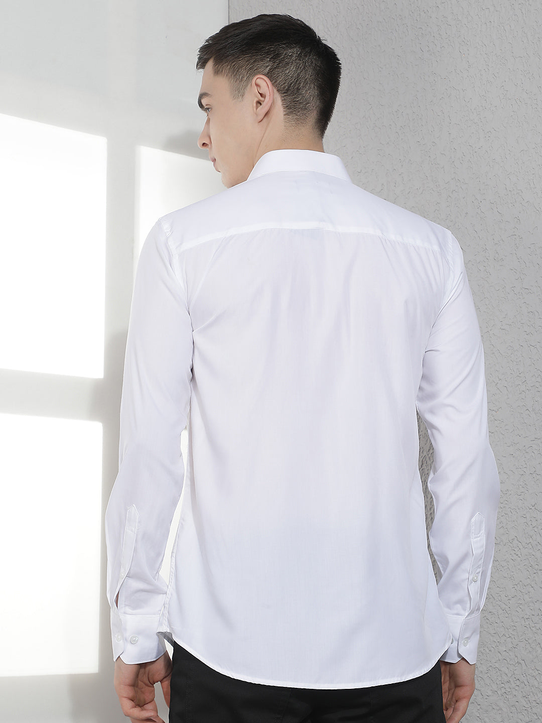 Smart White Modal Shirt
