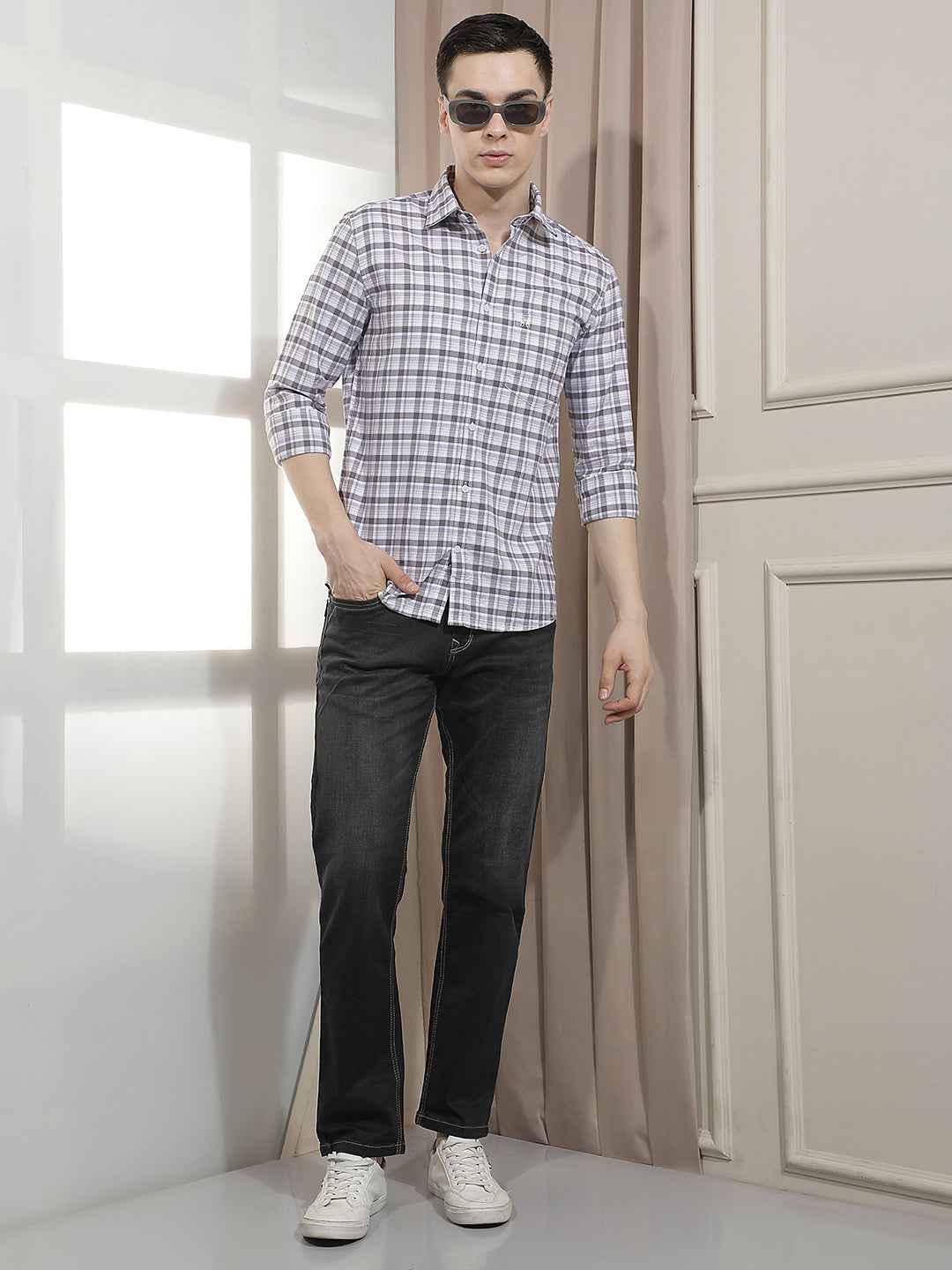 Black Straight Jeans