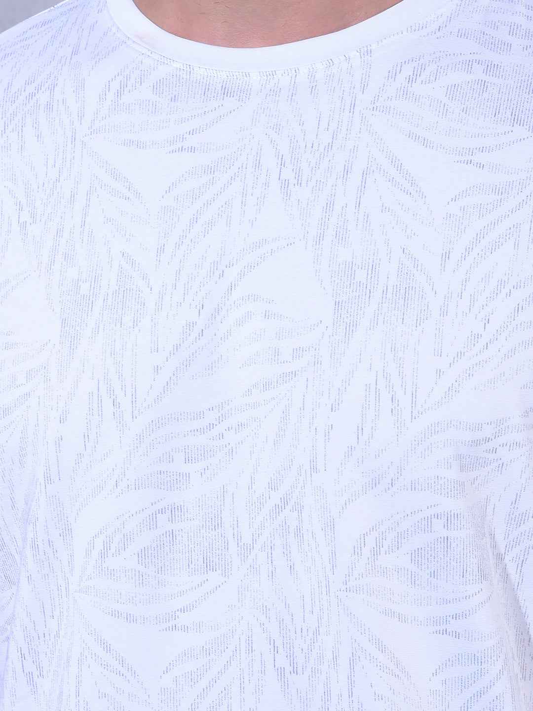 White Printed T-Shirt