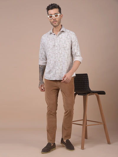 Pink Floral Print Shirt