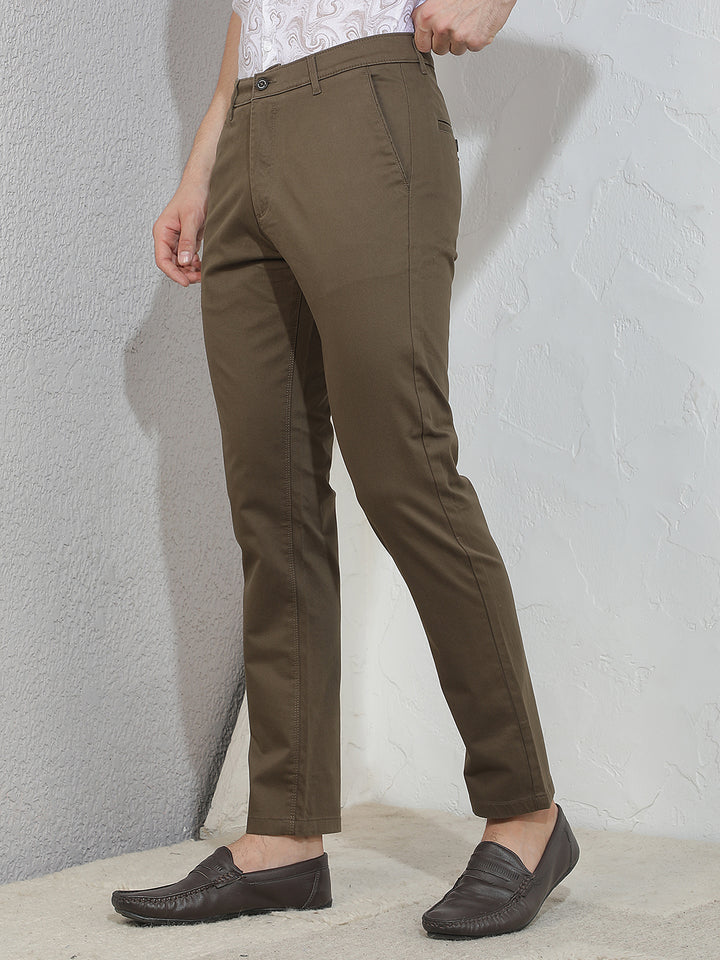 Dark Mocha Brown Trousers