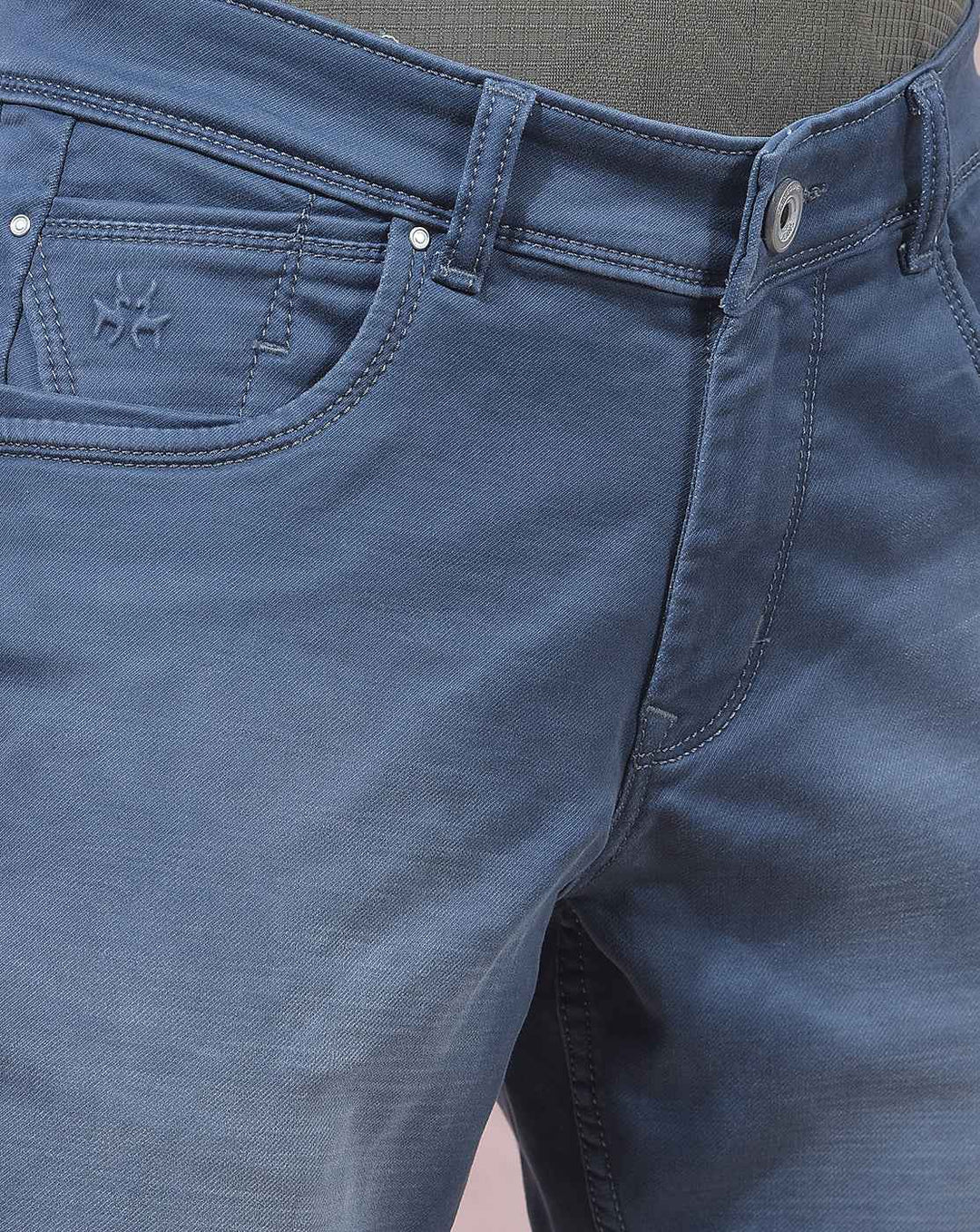 Mid Blue Clean Wash Jeans