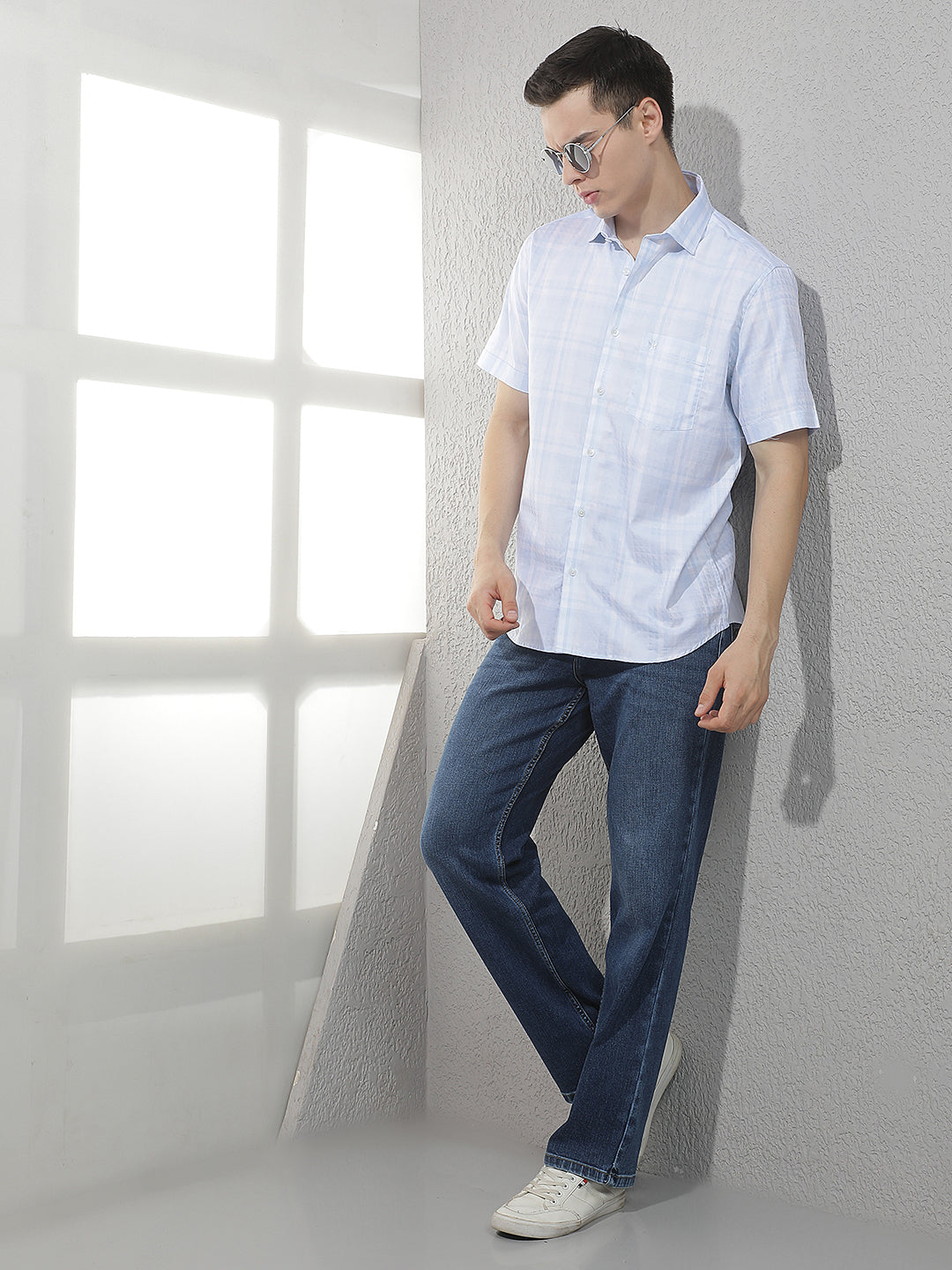 Urban Sapphire Blue Baggy Jeans