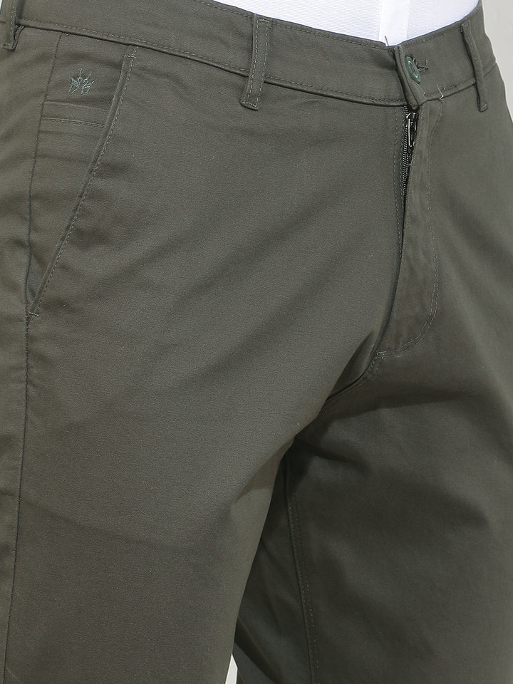 Moss Leaf Olive Trousers