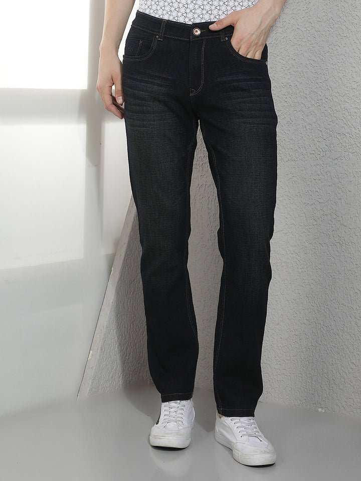 Classic Ink Blue Whisker Jeans