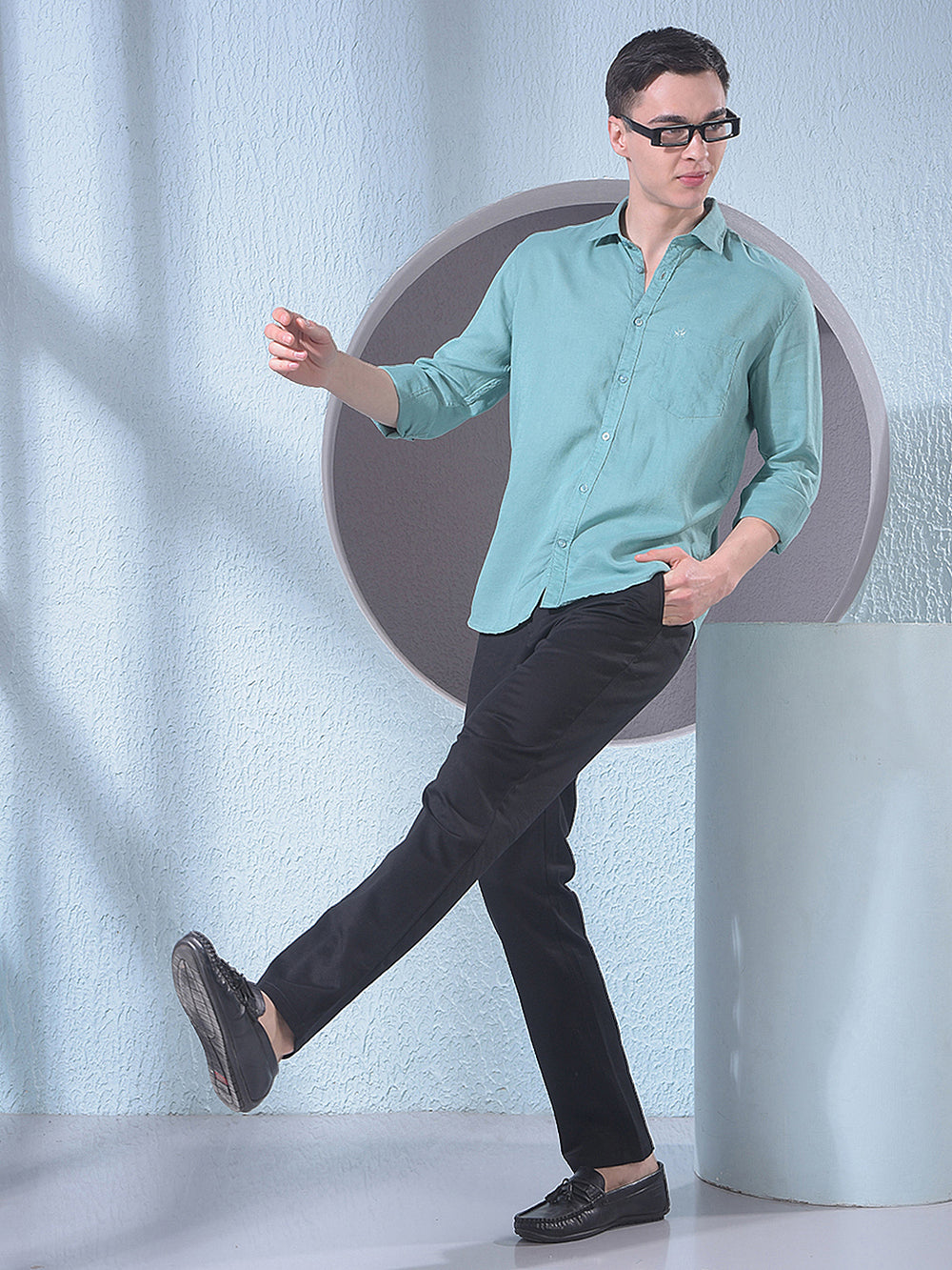 Sleek Black Trousers