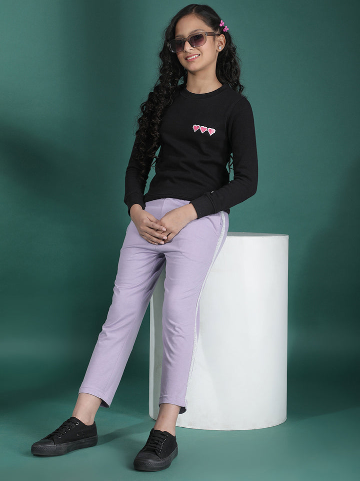 Plain Lilac Lounge Pants