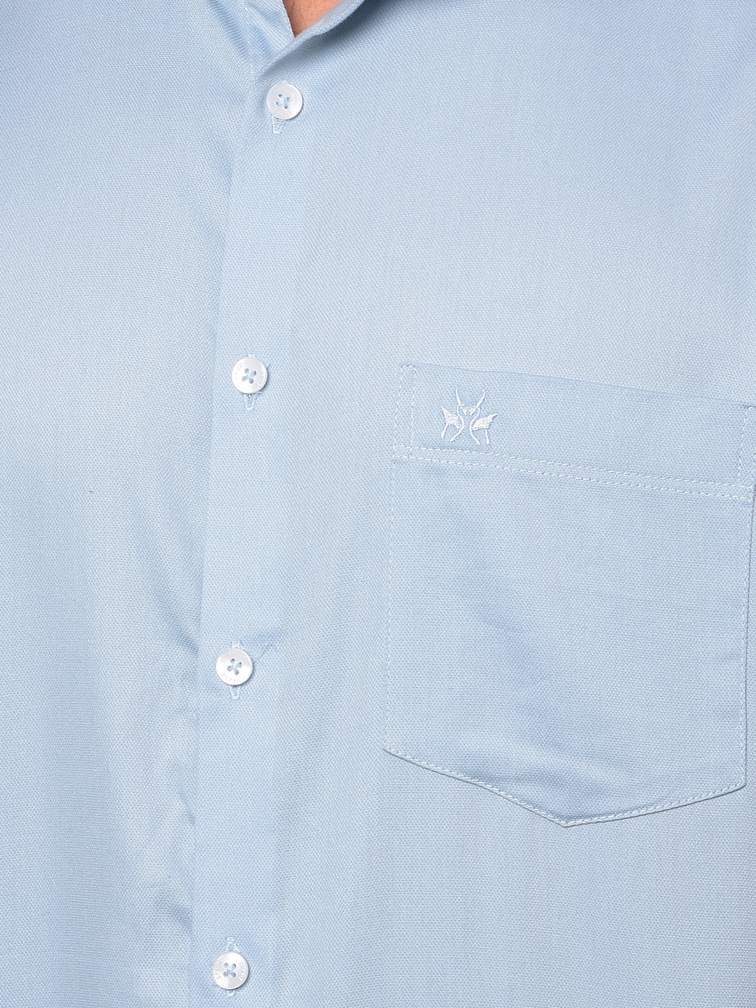 Edgy Blue Shirt