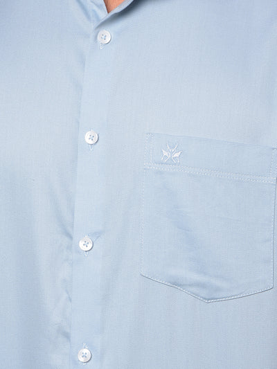 Edgy Blue Shirt