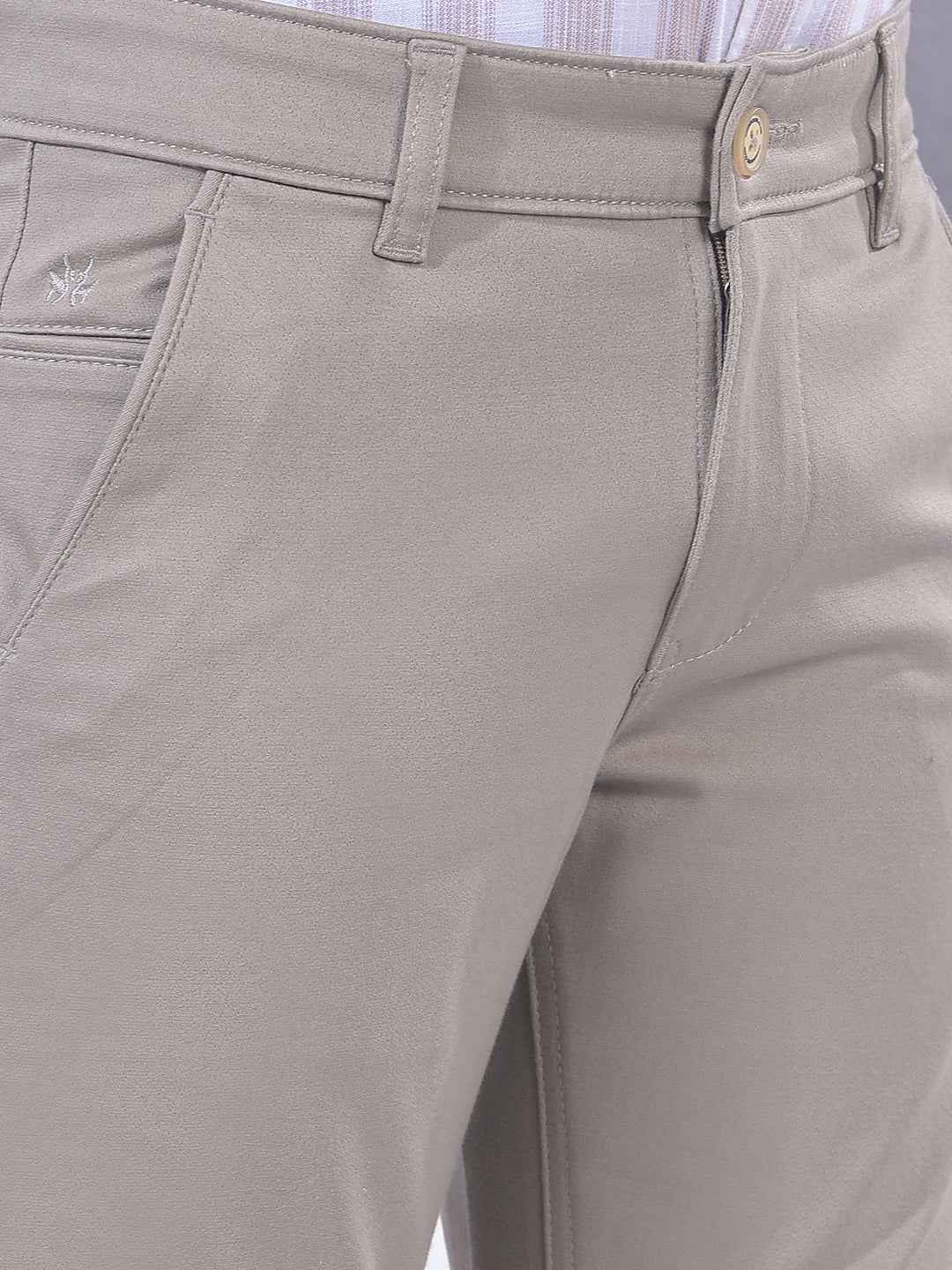 Earthy Khaki Urban Trousers