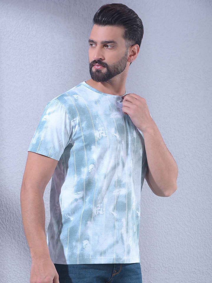 Green Printed T-Shirt