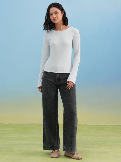 Cool Blue Everyday Wear Tee