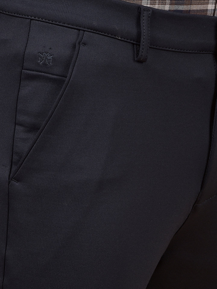 Navy Blue Knitted Trousers