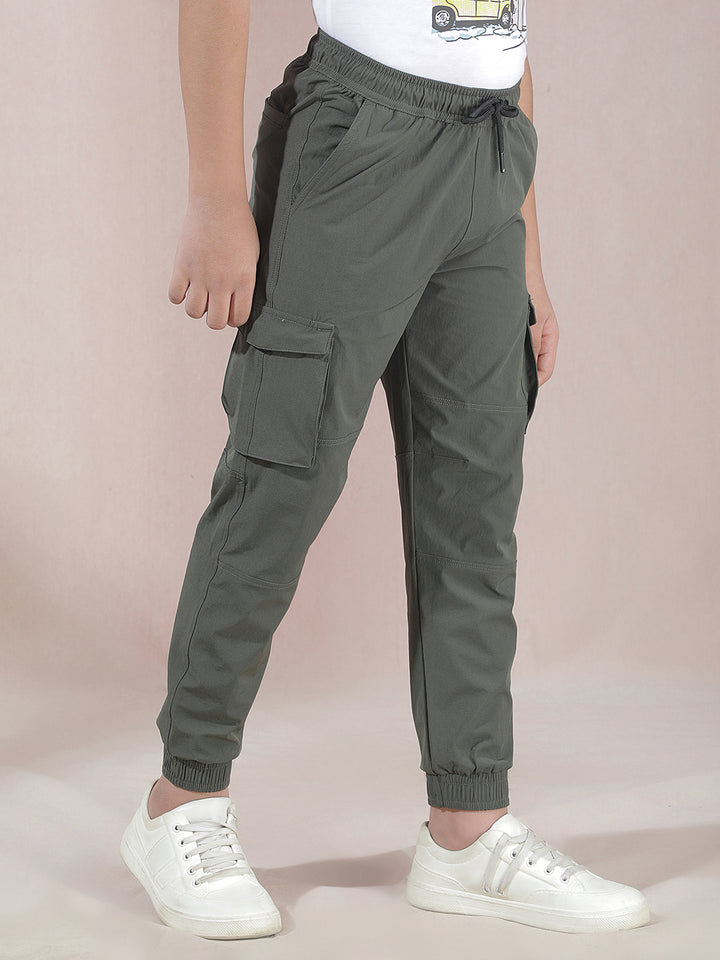 Trail Scout Grey Cargo Joggers