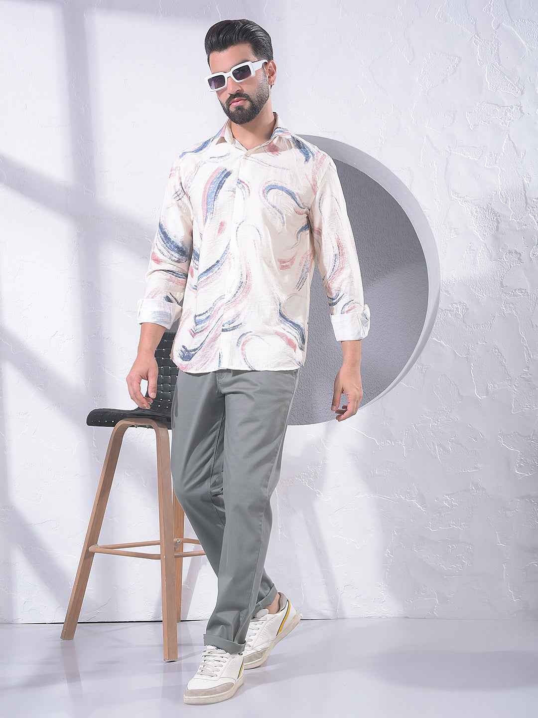 Multi-Color Printed Shirt