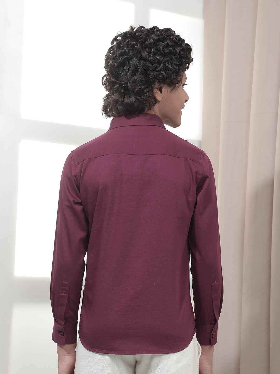 Classic Wine Shade Shirt