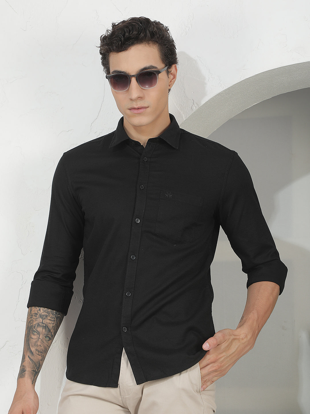 Chic Pitch Black Shirt
